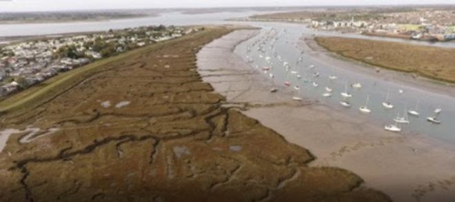 Harbour Dredging and Salt Marsh Restoration programme ©  Exo Environmental Ltd